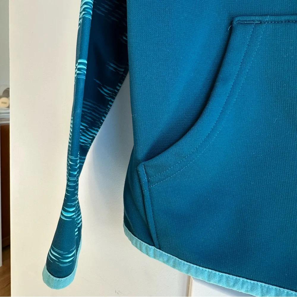 Under Armour Kids Hoodie Sweatshirt Size M Turquoise Blue - Picture 7 of 16